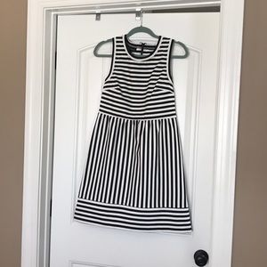 Sleeveless striped dress